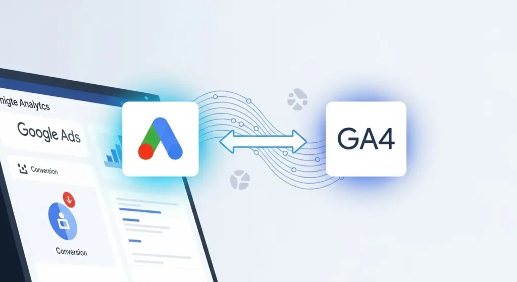 import custom conversion from google ads to ga4